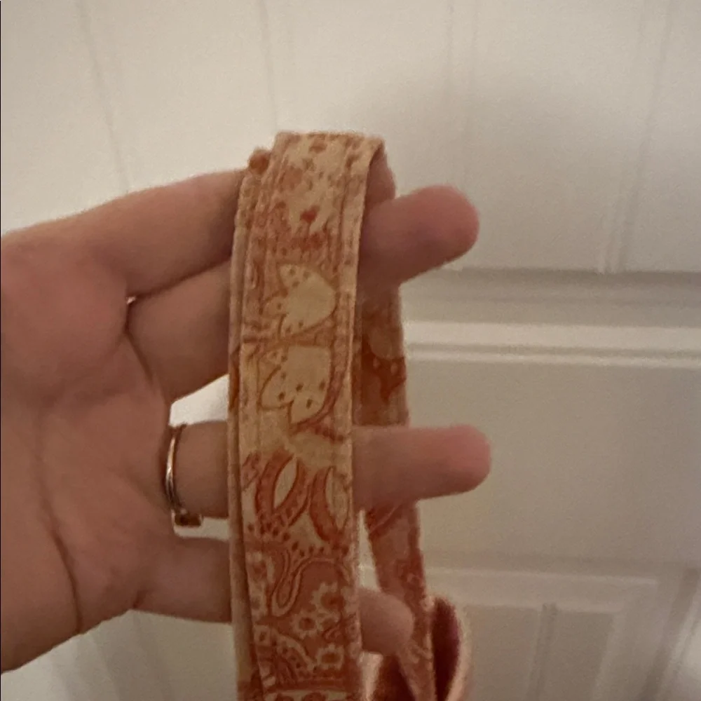 Vera Bradley Red and Orange Paisley‎ Tote